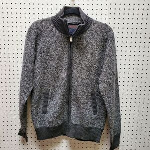 Therma Tek Fleece Lined Quarter Zip Sweater Lg